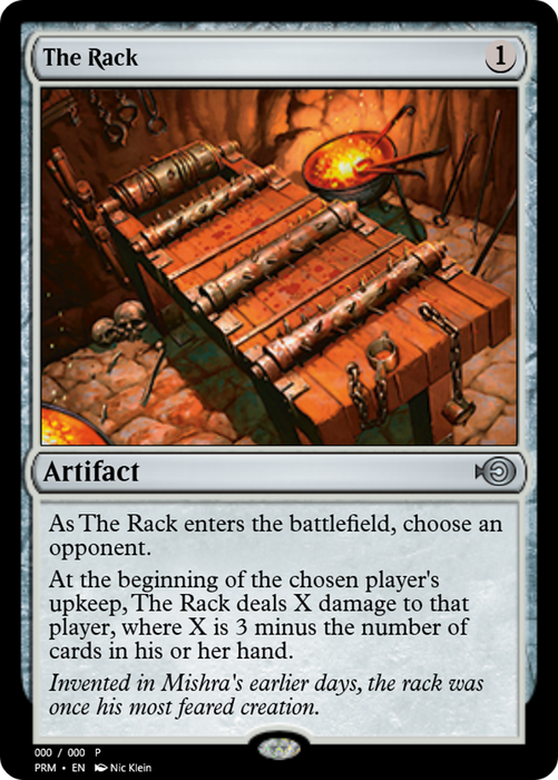 The Rack (PRM-62385) - uncommon - Foil