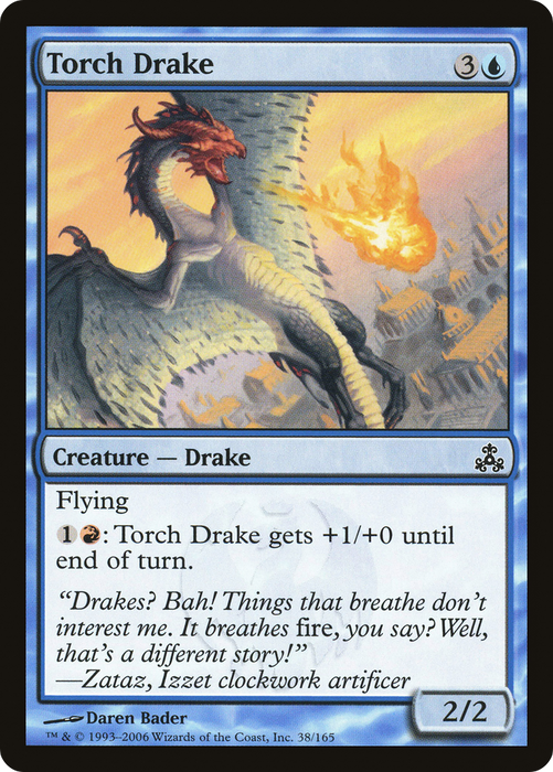 Torch Drake (GPT-038) - common - Foil