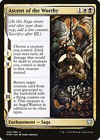 Ascent of the Worthy (KHM-202) - uncommon