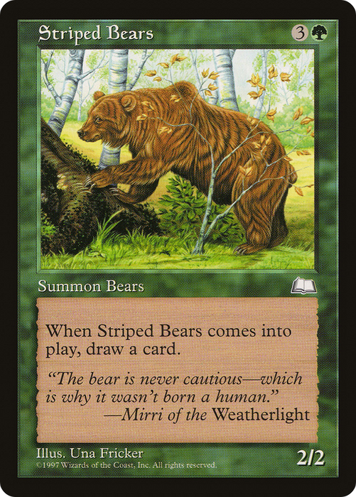 Striped Bears (WTH-140) - common
