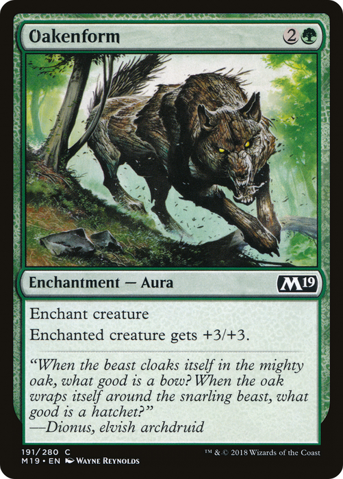 Oakenform (M19-191) - common - Foil