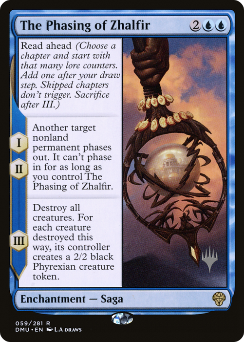 The Phasing of Zhalfir (PPDMU-59P) - rare - Foil