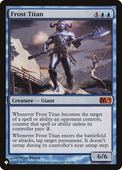 Frost Titan (LIST-M11-55) - mythic