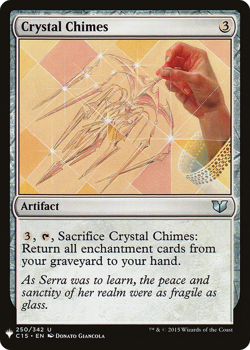 Crystal Chimes (LIST-C15-250) - uncommon