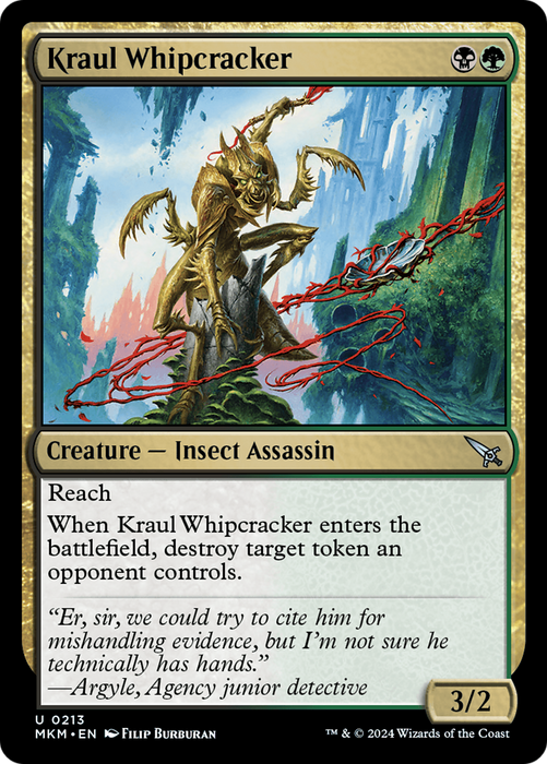 Kraul Whipcracker (MKM-213) - uncommon - Foil