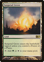 Sunpetal Grove (M12-229) - rare - Foil