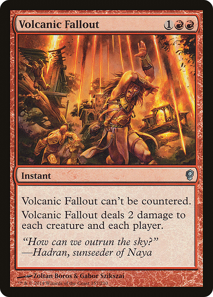 Volcanic Fallout (CNS-157) - uncommon