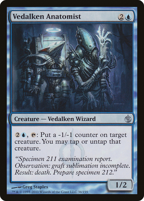 Vedalken Anatomist (MBS-036) - uncommon - Foil