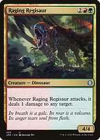Raging Regisaur (JMP-455) - uncommon