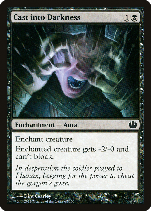 Cast into Darkness (JOU-063) - common - Foil