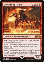Cavalier of Flame (M20-125) - mythic - Foil