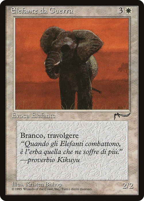War Elephant (REN-014) - common