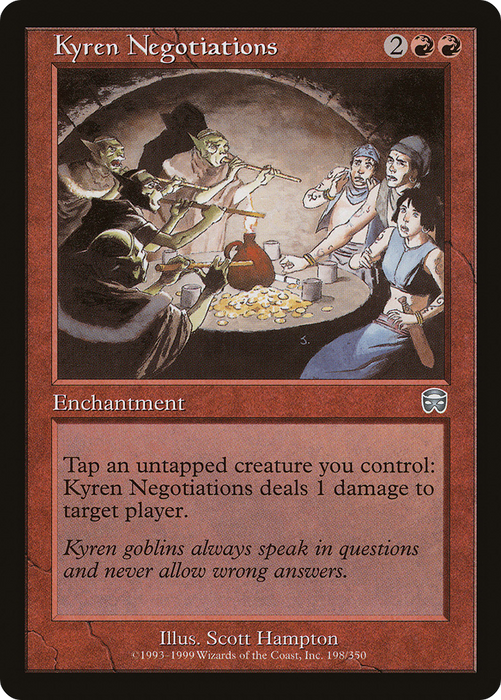Kyren Negotiations (MMQ-198) - uncommon - Foil