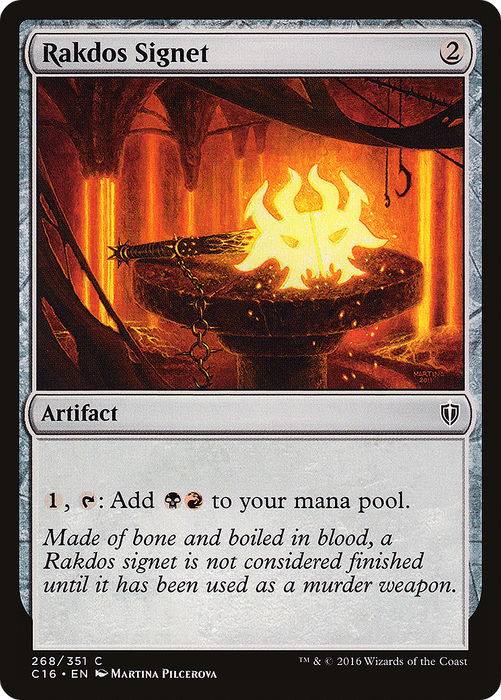 Rakdos Signet (C16-268) - common