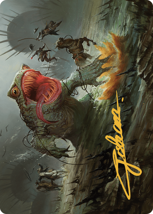 The Gitrog, Ravenous Ride // The Gitrog, Ravenous Ride (AOTJ-022) - common (Borderless) - Foil