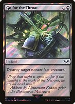 Go for the Throat (40K-201★) - common - Foil