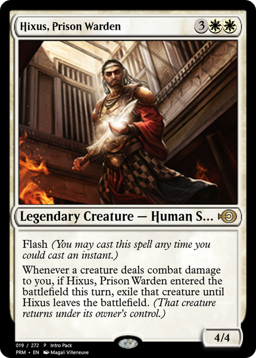 Hixus, Prison Warden (PRM-57584) - rare - Foil