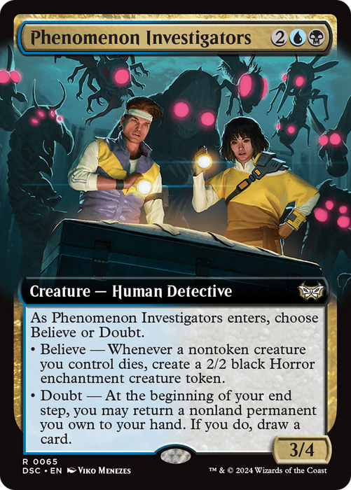 Phenomenon Investigators (DSC-065) - rare: (Extended Art)