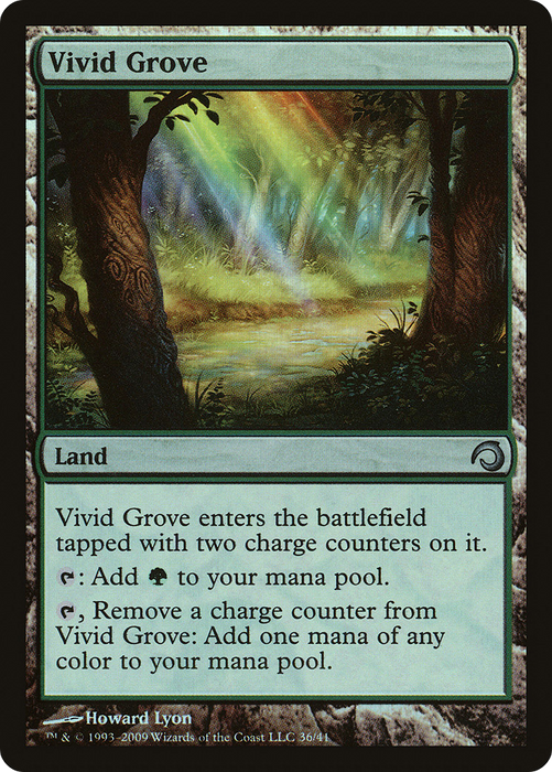 Vivid Grove (PDS-036) - uncommon - Foil