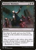 Minions' Murmurs (TSR-124) - uncommon - Foil