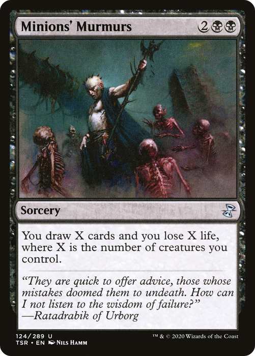 Minions' Murmurs (TSR-124) - uncommon - Foil