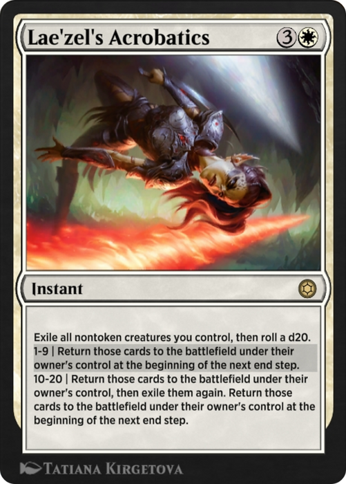 Lae'zel's Acrobatics (HBG-094) - rare