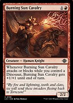 Burning Sun Cavalry (LCI-138) - common - Foil