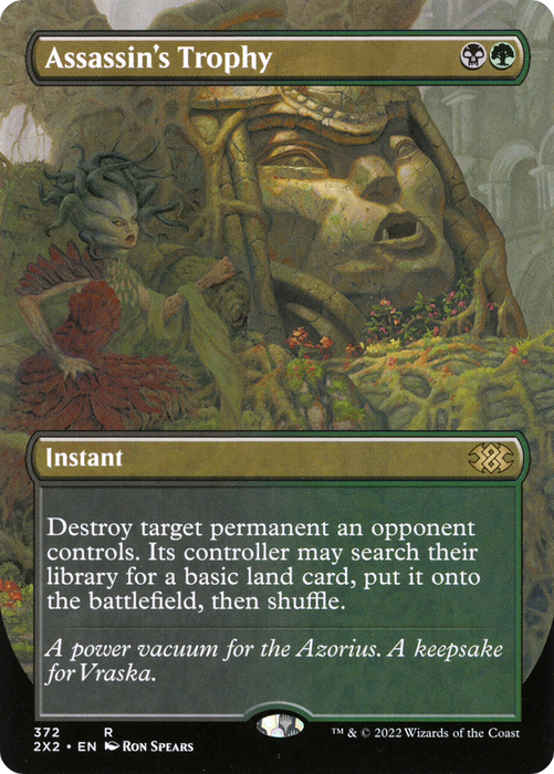 Assassin's Trophy (2X2-372) - rare (Borderless)
