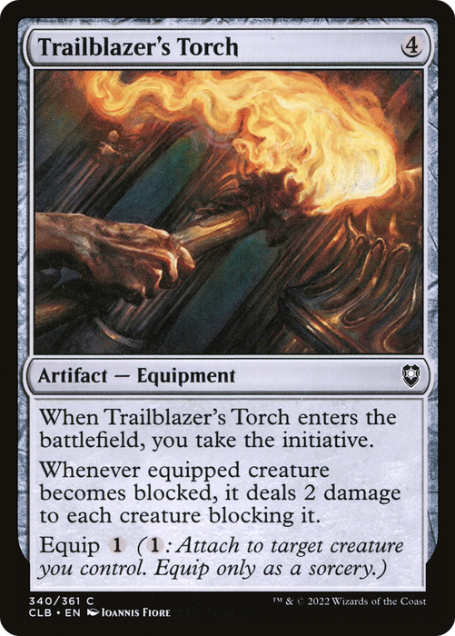 Trailblazer's Torch (CLB-340) - common - Foil