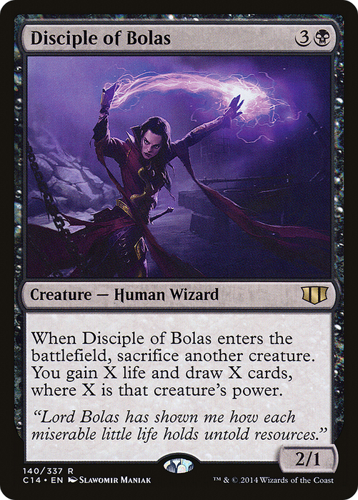 Disciple of Bolas (C14-140) - rare