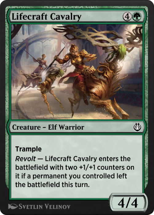 Lifecraft Cavalry (KLR-166) - common