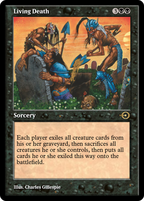 Living Death (PRM-36042) - rare - Foil