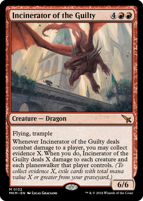 Incinerator of the Guilty (MKM-132) - mythic - Foil