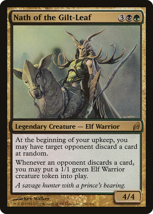 Nath of the Gilt-Leaf (LRW-250) - rare - Foil