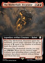 The Motherlode, Excavator (PIP-917) - rare: (Extended Art) - Foil