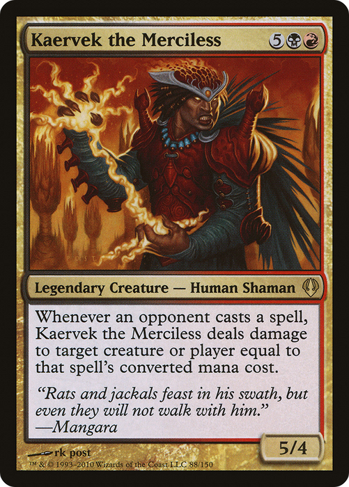 Kaervek the Merciless (ARC-088) - rare