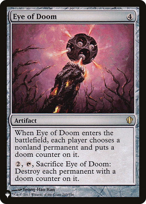 Eye of Doom (LIST-C13-243) - rare