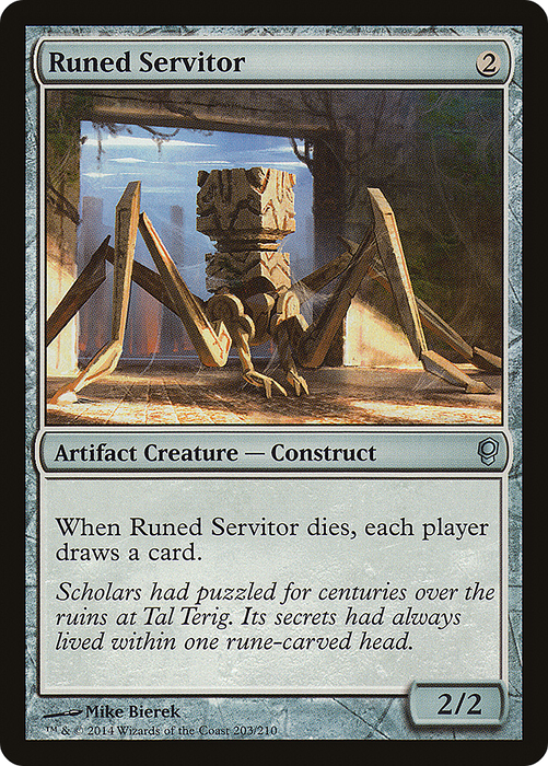 Runed Servitor (CNS-203) - uncommon