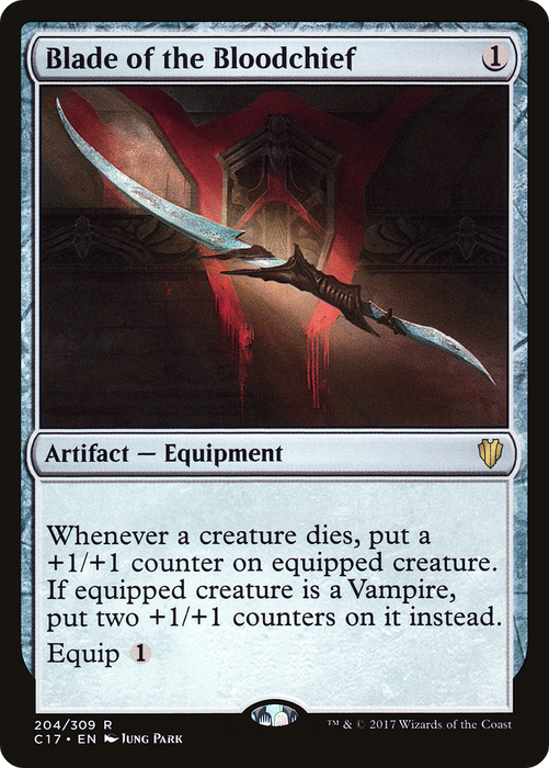 Blade of the Bloodchief (C17-204) - rare