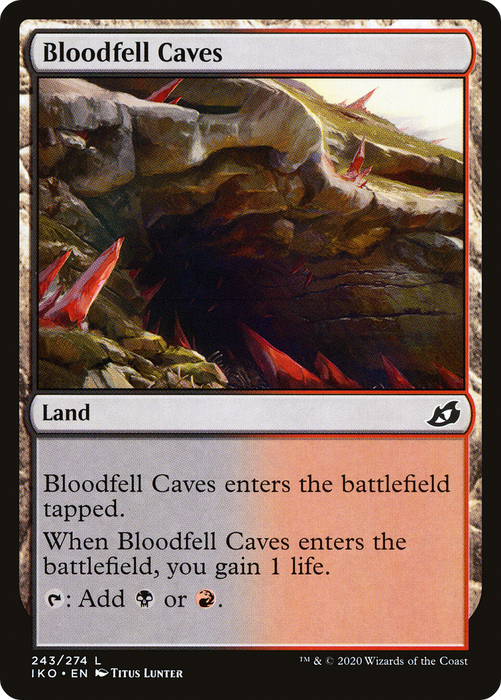 Bloodfell Caves (IKO-243) - common - Foil