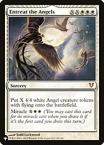 Entreat the Angels (LIST-AVR-20) - mythic: (miracle) - Foil