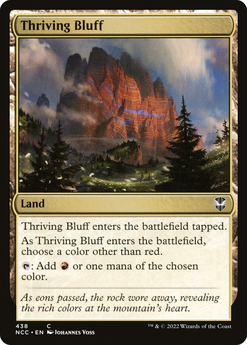 Thriving Bluff (NCC-438) - common