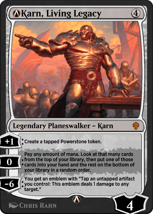 A-Karn, Living Legacy (DMU-A-1) - mythic
