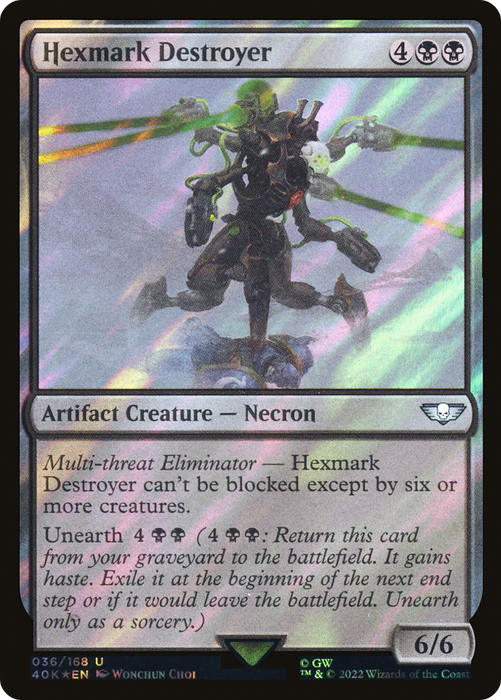 Hexmark Destroyer (40K-36★) - uncommon - Foil