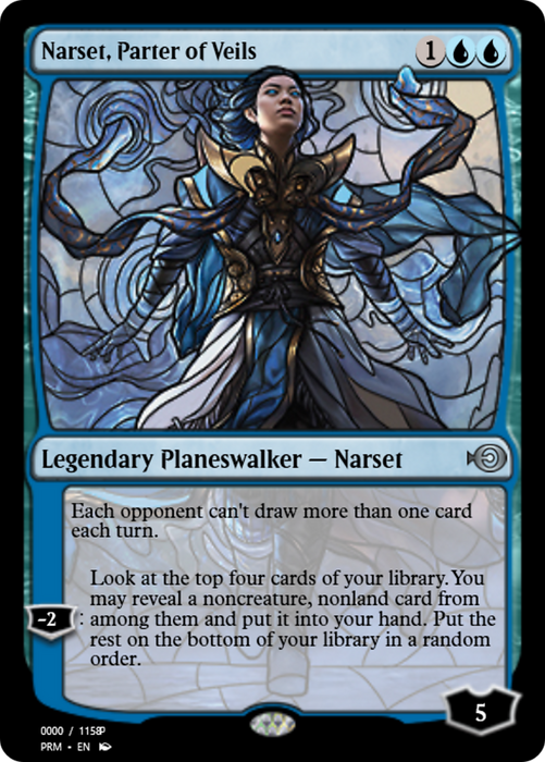 Narset, Parter of Veils (PRM-78003) - uncommon - Foil