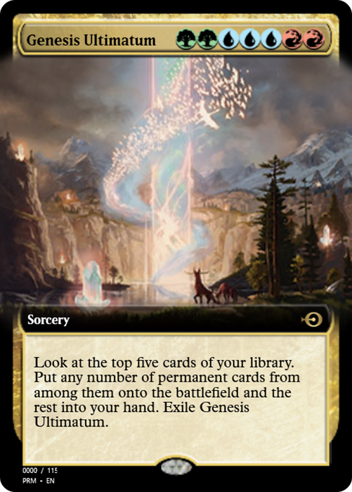 Genesis Ultimatum (PRM-80901) - rare - Foil