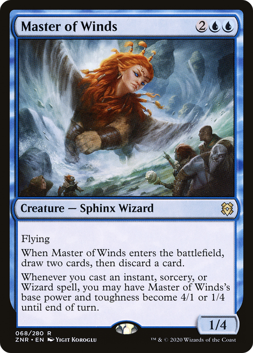 Master of Winds (ZNR-068) - rare