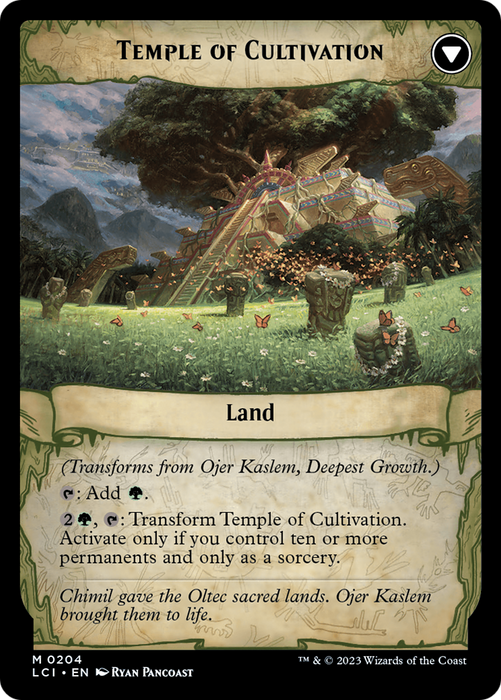 Ojer Kaslem, Deepest Growth // Temple of Cultivation (LCI-204) - mythic