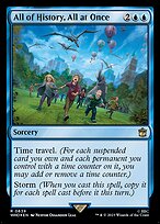 All of History, All at Once (WHO-639) - rare - Foil
