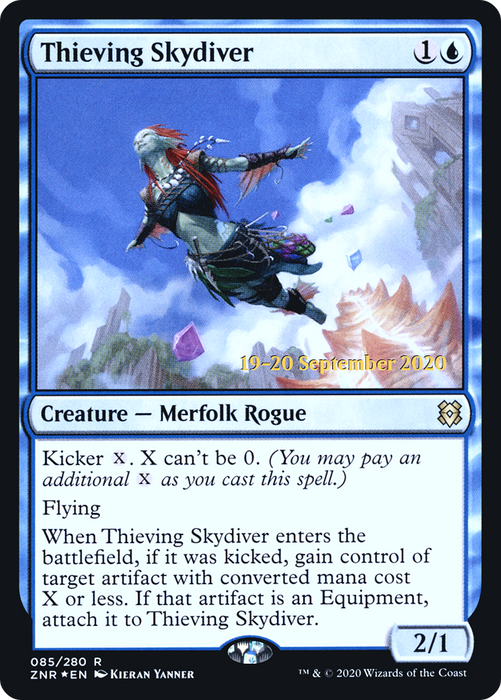 Thieving Skydiver (PRE-85S) - rare - Foil
